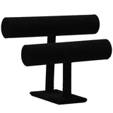 Velvet Bracelet Watch T-Bar Rack Jewelry Organizer Display