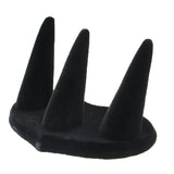 Velvet Finger Cone Fingertip Ring Stand Display Mountain