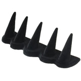 Velvet Finger Cone Fingertip Ring Stand Display Mountain