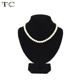 Velvet Jewelry Display Props Necklace Pendant Model Stand