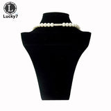 Velvet Mannequin Kit Wooden Rack Shelf Jewelry Display Stand