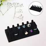 Velvet Ring Display Stand Jewelry Storage Holder for Shows