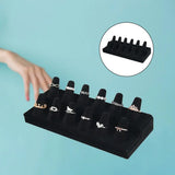 Velvet Ring Display Stand Jewelry Storage Holder for Shows