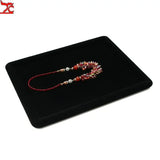 Velvet Series Jewelry Organizer Wooden Holder