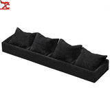 Velvet Series Jewelry Organizer Wooden Holder