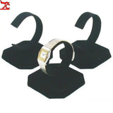 Velvet Series Jewelry Organizer Wooden Holder