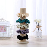 Velvet Vertical Tower Hair Band Bracelet Display Organizer Holder