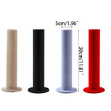 Velvet Vertical Tower Hair Band Bracelet Display Organizer Holder