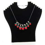 Velvet Necklace Pendant Display Board Storage Stand