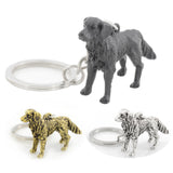 Vintage Golden Retriever Dog Keychain Anime Animal Car Bag Key Chain