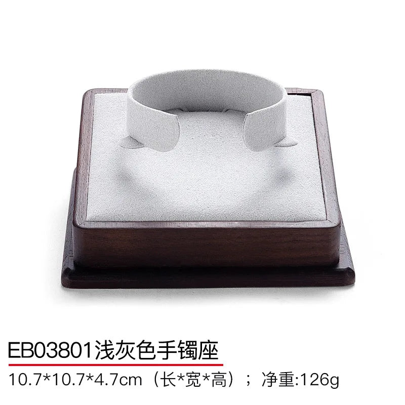 Walnut Bracelet Display Props Solid Wood Jewelry Shelves