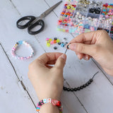 Acrylic Letter Beads Set For Bracelets Jewelry Making DIY Accessories
