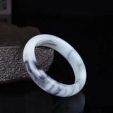 Natural Jade Bangle Bracelet Jadeite Hand Carved Jewelry Men Women
