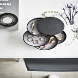 High Spec Resin Rotating Jewelry Box 4-layer Storage
