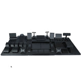 PU Leather Jewelry Display Props Ring Necklace Rack
