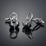 French Cufflinks Shirt with Studs