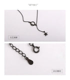Planet 925 Silver Clavicle Chain for Women