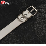 Rivet Belt Cross Collar Necklace Girl Rock Hip Hop Gothic Lolita Cosplay