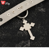 Rivet Belt Cross Collar Necklace Girl Rock Hip Hop Gothic Lolita Cosplay