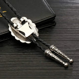 Sun Stone Bolo Tie Western Cowboy Cowgirl Necktie