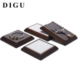 Walnut Jewelry Tray for Ring Earrings Bracelet Necklace Storage Plate