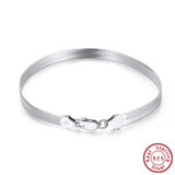 Real Men's Jewelry 925 Silver Blade Chain Bracelet