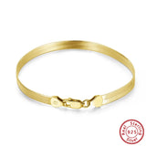 Real Men's Jewelry 925 Silver Blade Chain Bracelet
