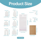 DIY Earring Charms Kit with Density Board & Hooks