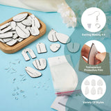 DIY Earring Charms Kit with Density Board & Hooks