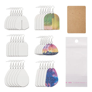 DIY Earring Charms Kit with Density Board & Hooks