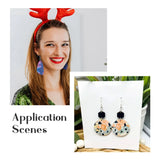 DIY Earring Charms Kit with Density Board & Hooks