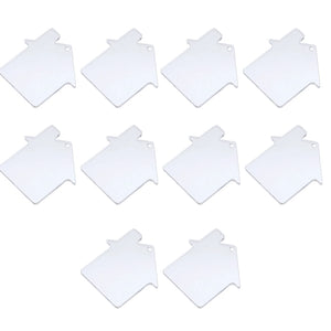 Acrylic Keychain Blanks Clear Tags Vinyl House Sublimation DIY Keychains