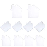 Acrylic Keychain Blanks Clear Tags Vinyl House Sublimation DIY Keychains