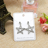 Paper Earrings Necklace Card Package Display Stand