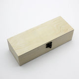 Rectangle Wood Organizer Storage Box with Lid Cosmetic Jewelry Case