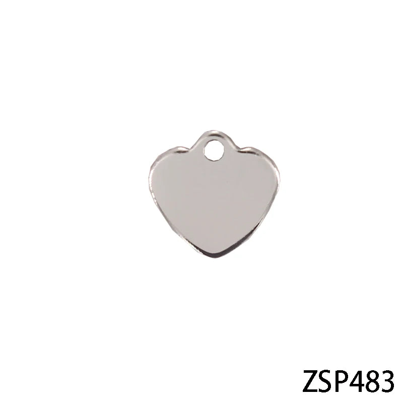 Polishing Stainless Steel Labels Jewelry Parts Accessories