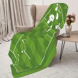 Personalized Coral Fleece Blanket for Beds and Sofas