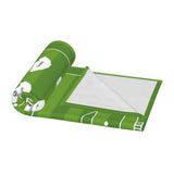 Personalized Coral Fleece Blanket for Beds and Sofas