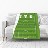 Personalized Coral Fleece Blanket for Beds and Sofas