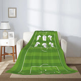 Personalized Coral Fleece Blanket for Beds and Sofas