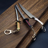 Bleach Keychain Kurosaki Ichigo Sword Key Chain Hitsugaya Toushirou