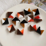 Square Resin Beads Earrings Jewelry DIY Making Materials