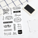 Blessing Words Cutting Dies and Stamps Set for DIY Scrapbook Album