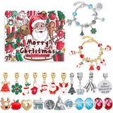 DIY Bracelet Christmas Advent Gift for Kids 24Pcs Collocation Jewelry