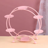 Ferris Wheel Ornaments Rack Pink Hand-held Display Storage Props