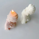 Girls Resin Mold Aromatherapy Candle for DIY Crafts