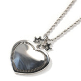 Personalized CZ Heart Pendant Necklace