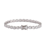 Zircon Tennis Bracelet Brass Women Jewelry