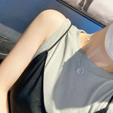 CZ Circle Pendant Necklace Modern Jewelry