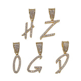 Zircon Pendant Necklace Men Hip Hop Jewelry